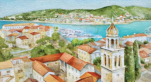 Village Life Away from the Cruise Liners in Vela Luka, Croatia